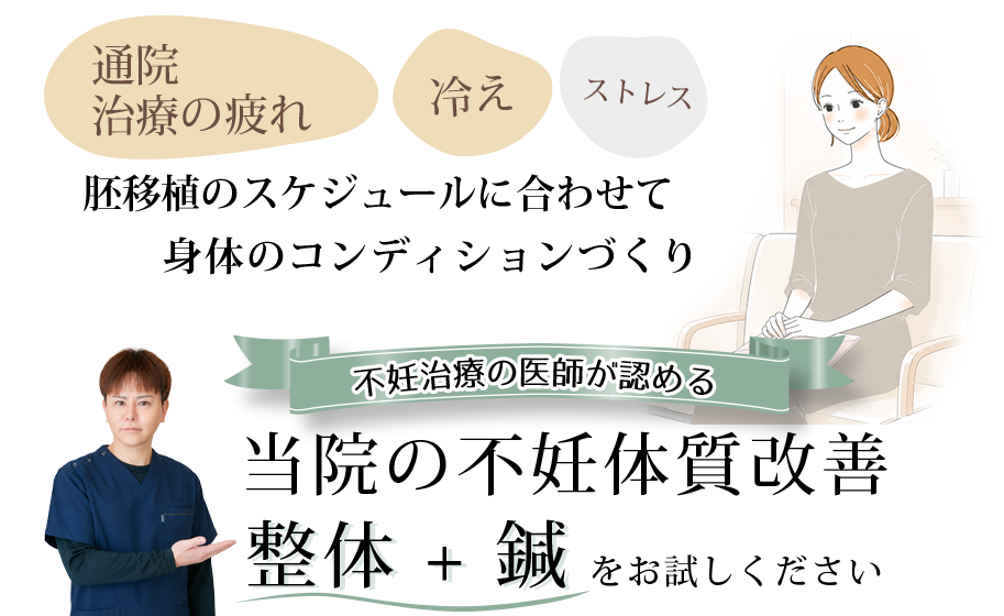 胚移植を予定している方の説明