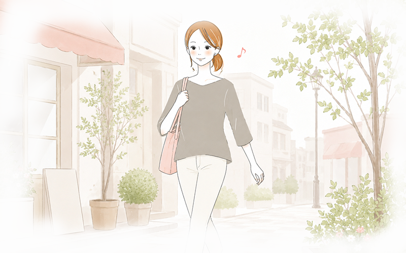 心と身体を整えながら妊活に向かうイメージ